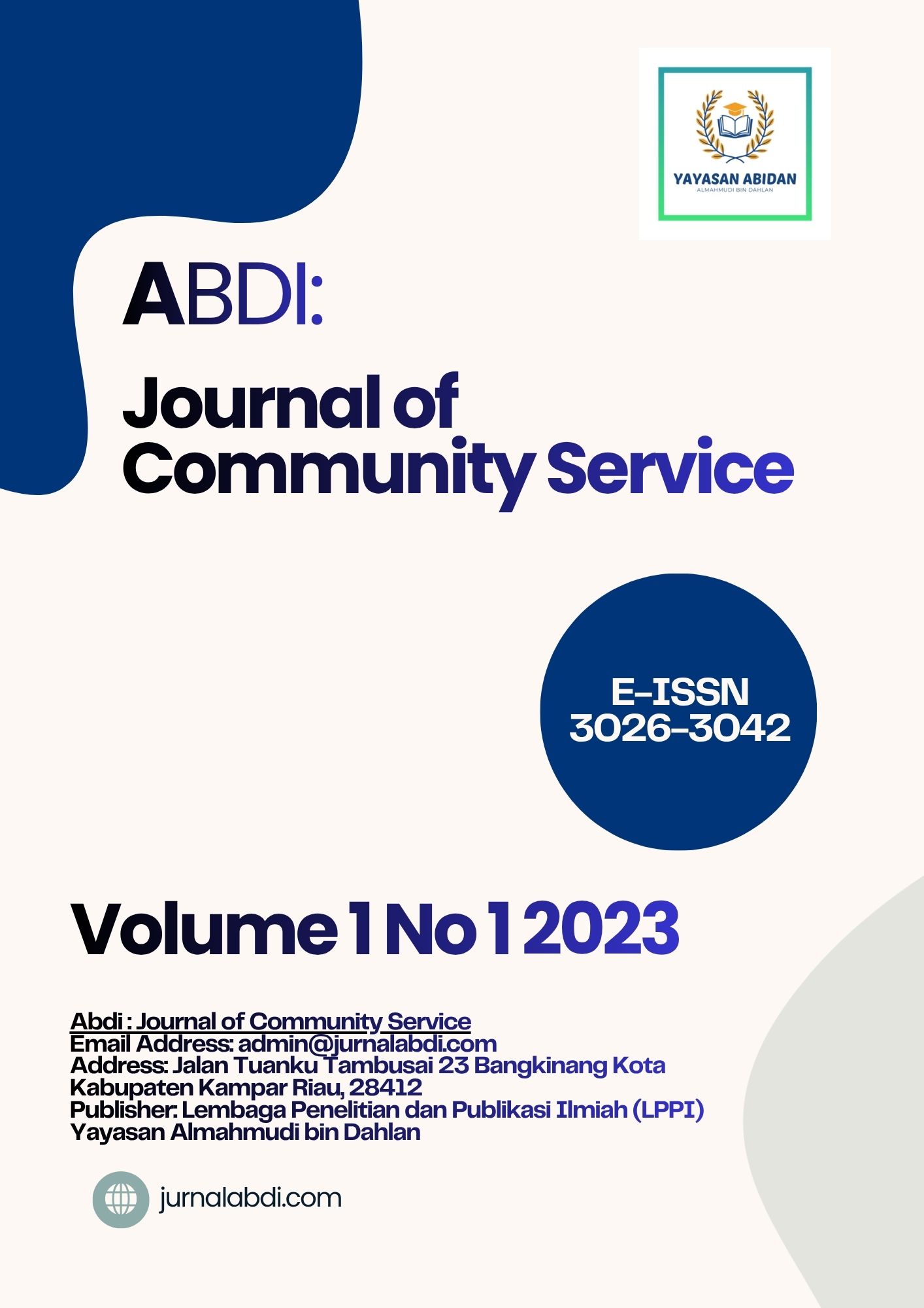 Abdi: Journal of Community Service